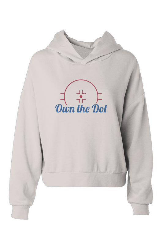 Barn Babe Own the Dot Hip-Height Hoodie Bone | Barn Garb Hockey Threads