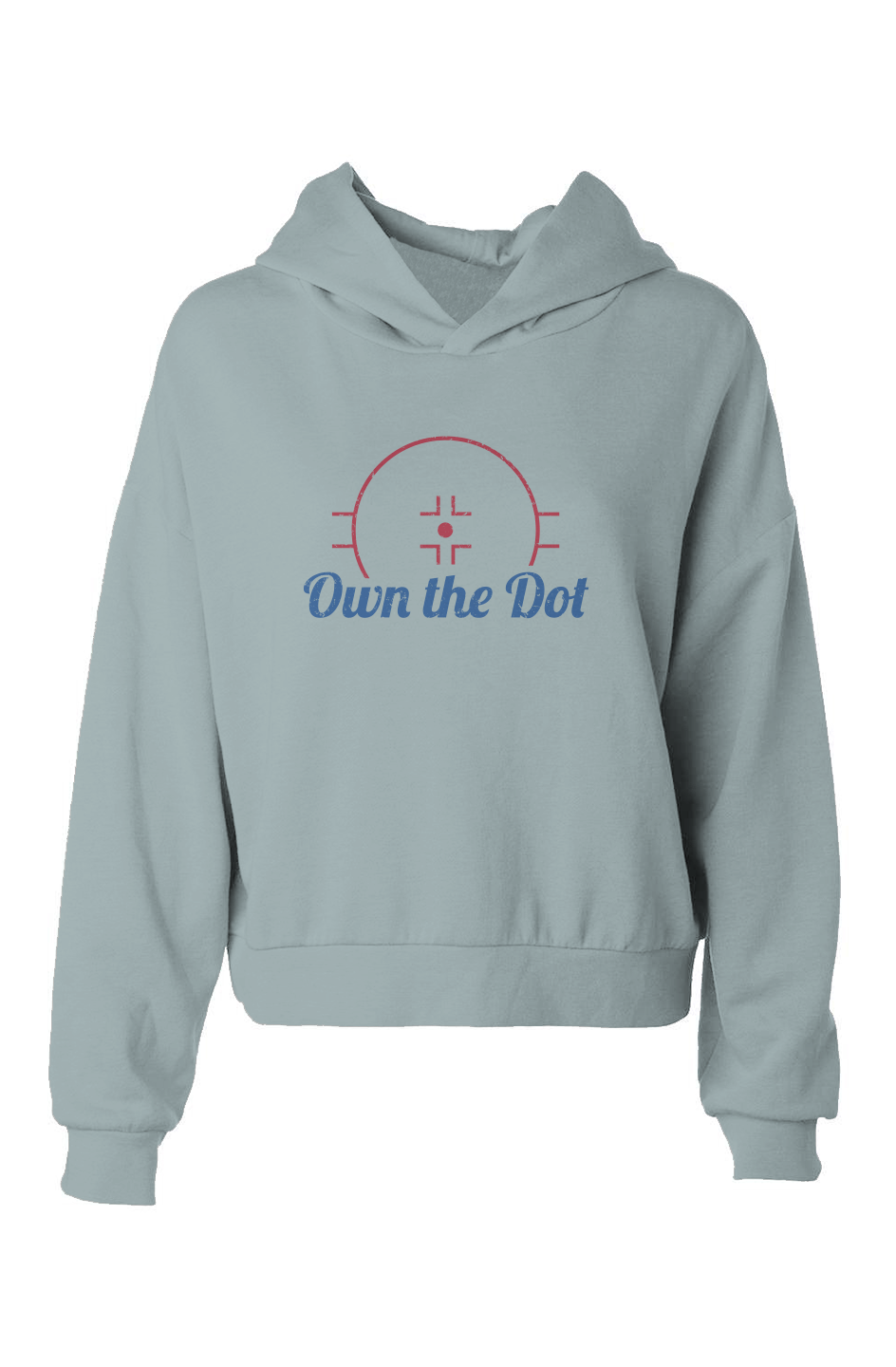 Barn Babe Own the Dot Hip-Height Hoodie Sage | Barn Garb Hockey Threads