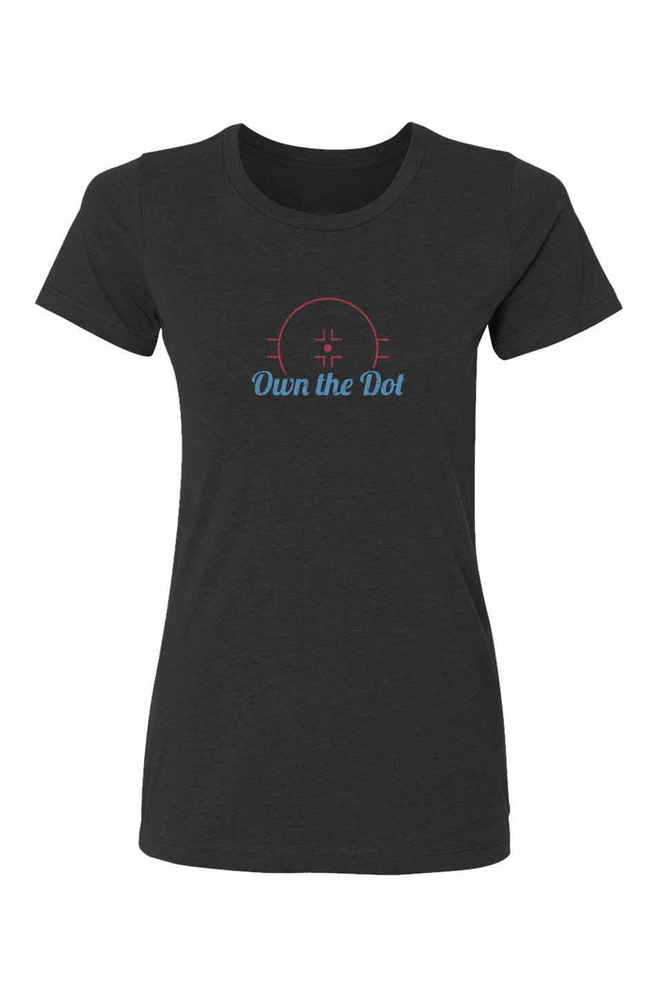 Barn Babe Own the Dot Tee Black | Barn Garb Hockey Threads