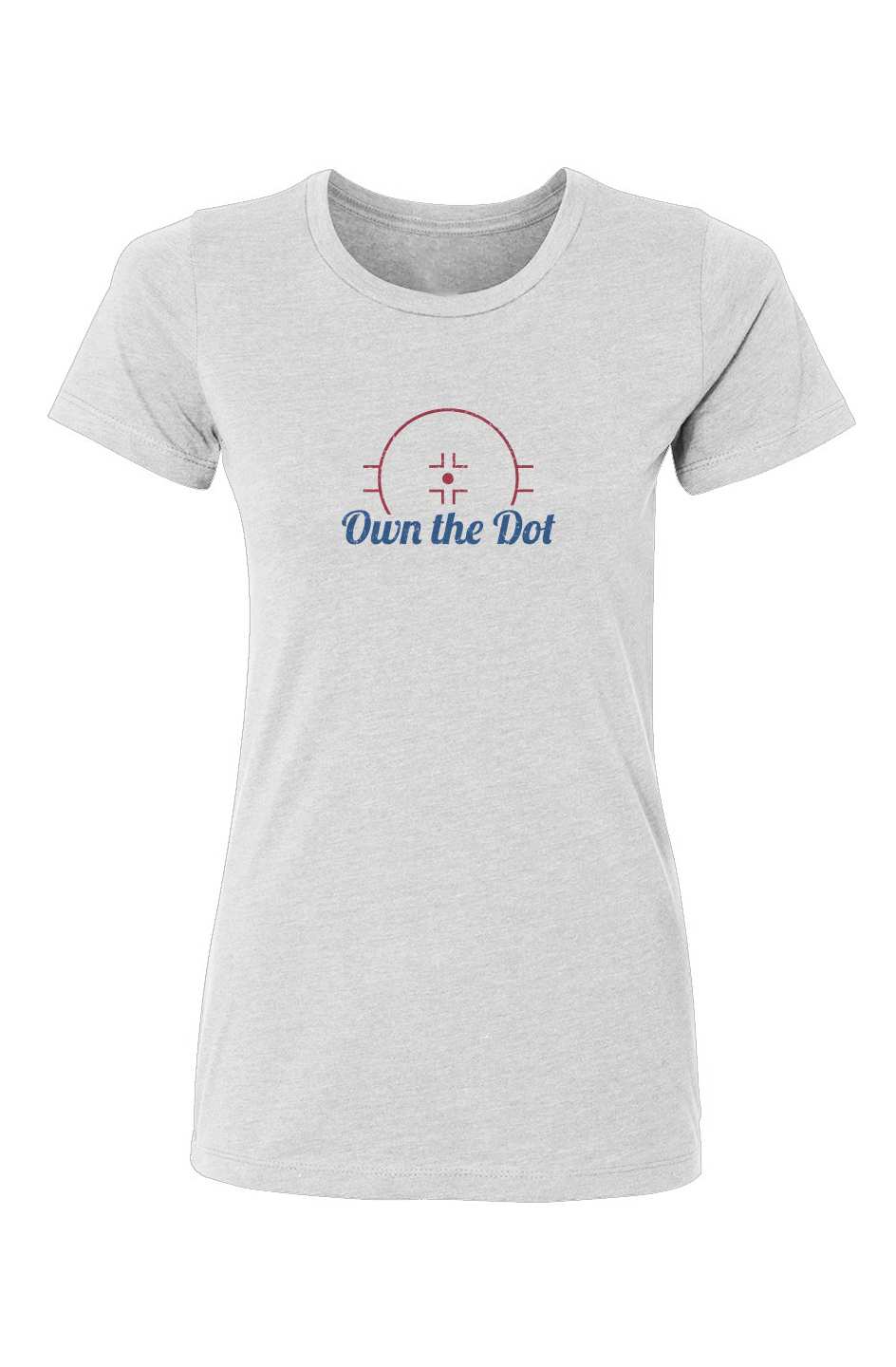 Barn Babe Own the Dot Tee White | Barn Garb Hockey Threads
