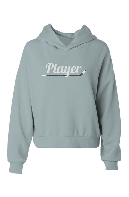 Barn Babe Player Hip-Height Hoodie Sage | Barn Garb Hockey Threads