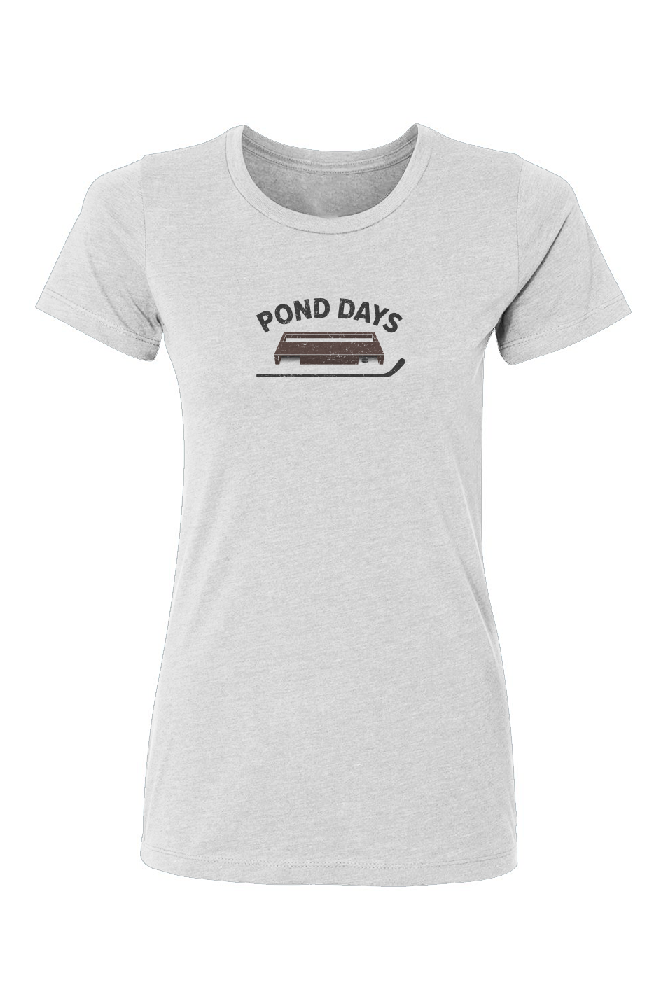 Barn Babe Pond Days Tee White | Barn Garb Hockey Threads