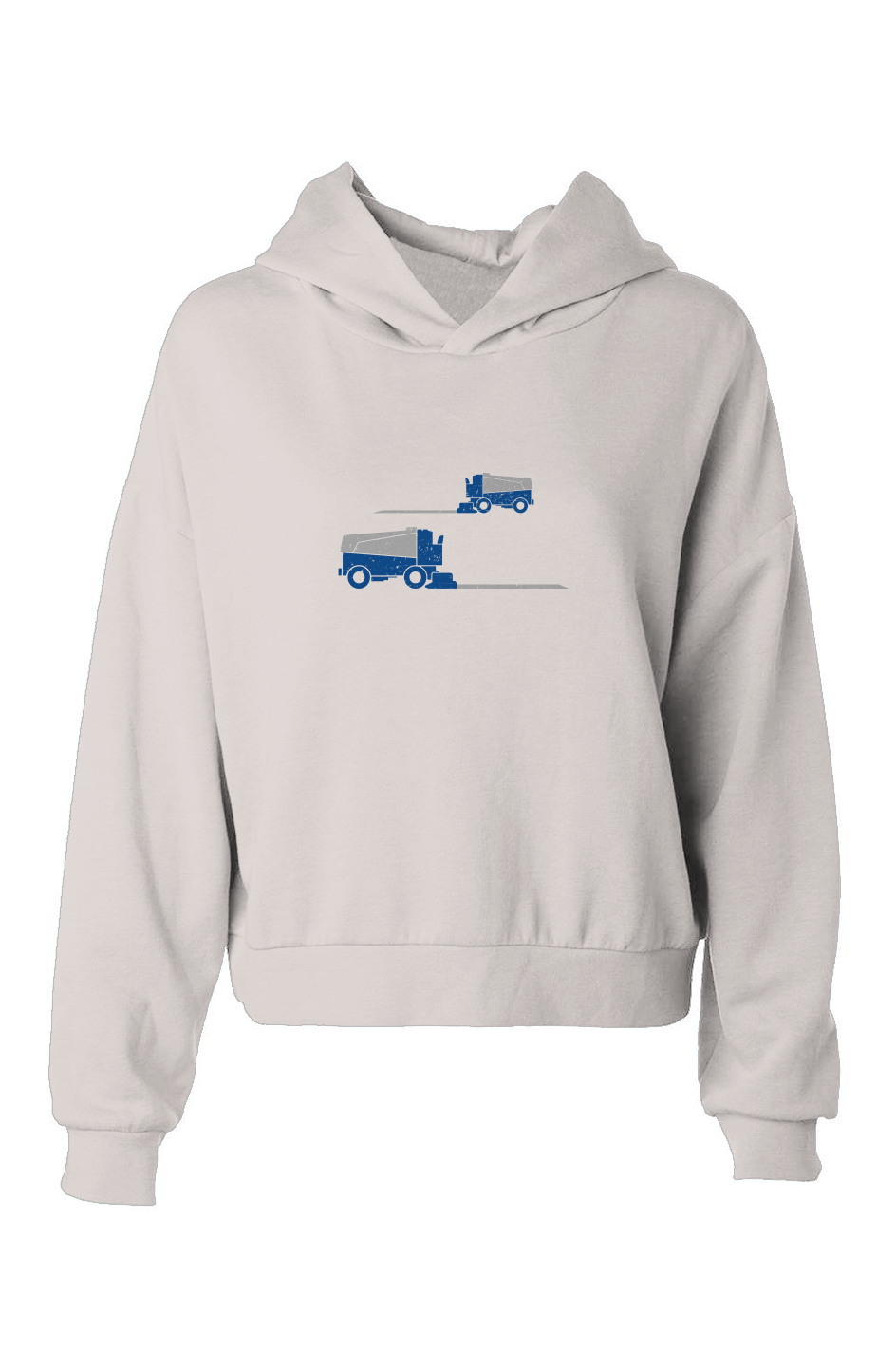 Barn Babe Resurfacer Hip-Height Hoodie White | Barn Garb Hockey Threads