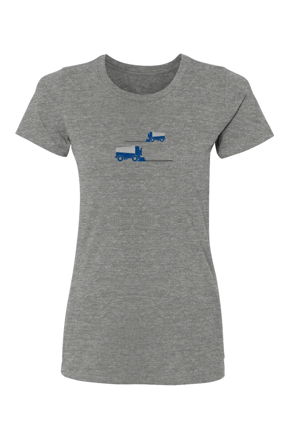 Barn Babe Resurfacer Tee Grey | Barn Garb Hockey Threads