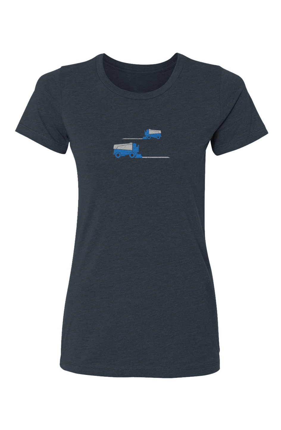 Barn Babe Resurfacer Tee Navy Blue | Barn Garb Hockey Threads