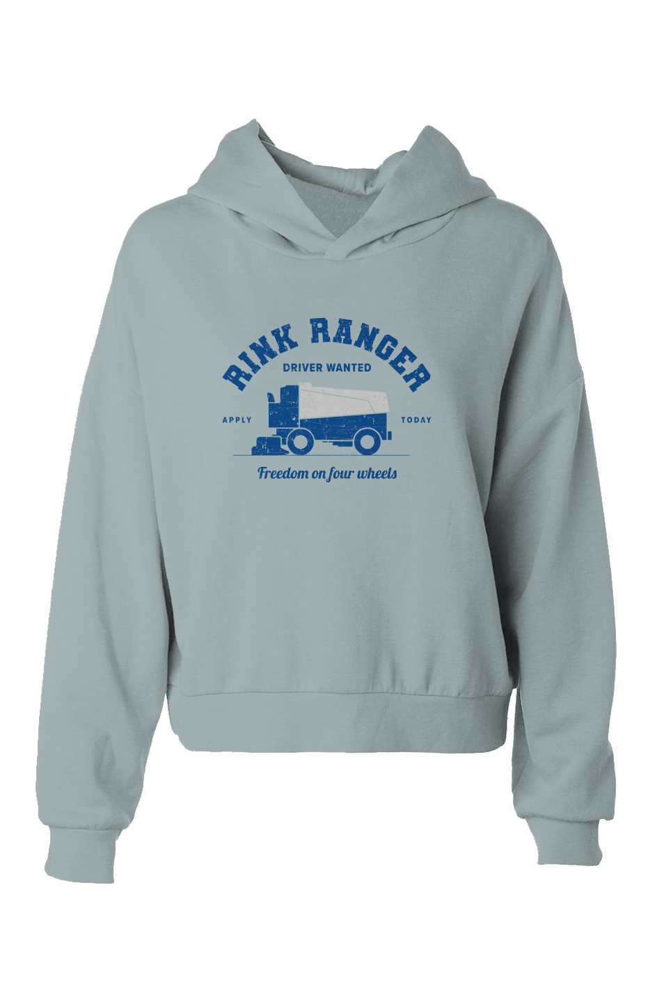 Barn Babe Rink Ranger Hip-Height Hoodie Sage | Barn Garb Hockey Threads