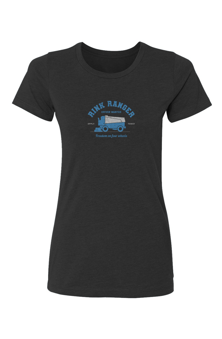 Barn Babe Rink Ranger Tee Black | Barn Garb Hockey Threads