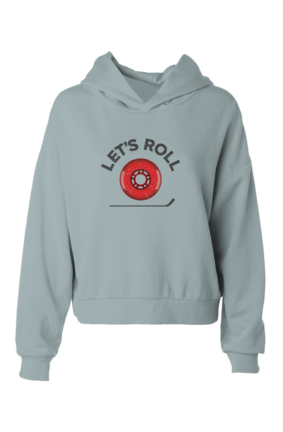 Barn Babe Roller Wheel Hip-Height Hoodie Sage | Barn Garb Hockey Threads