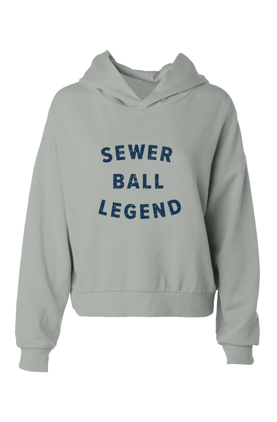 Barn Babe Sewer Ball Legend Hip-Height Hoodie Sage | Barn Garb Hockey Threads