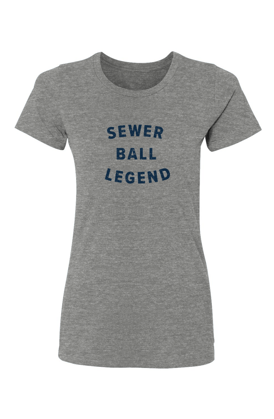Barn Babe Sewer Ball Legend Tee Grey | Barn Garb Hockey Threads