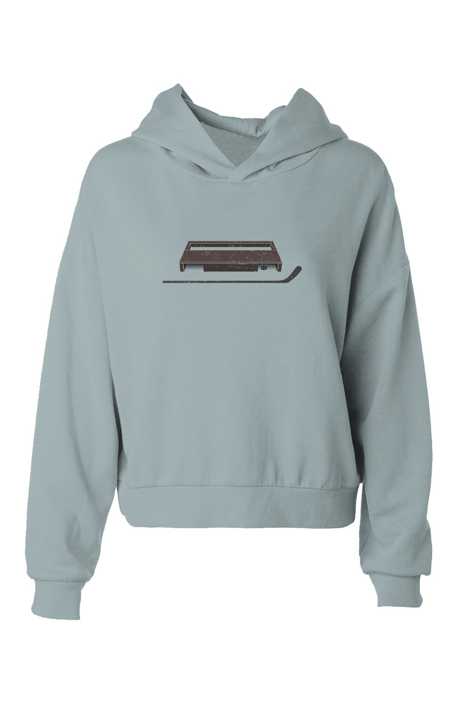Barn Babe Shinny King Hip-Height Hoodie Sage | Barn Garb Hockey Threads