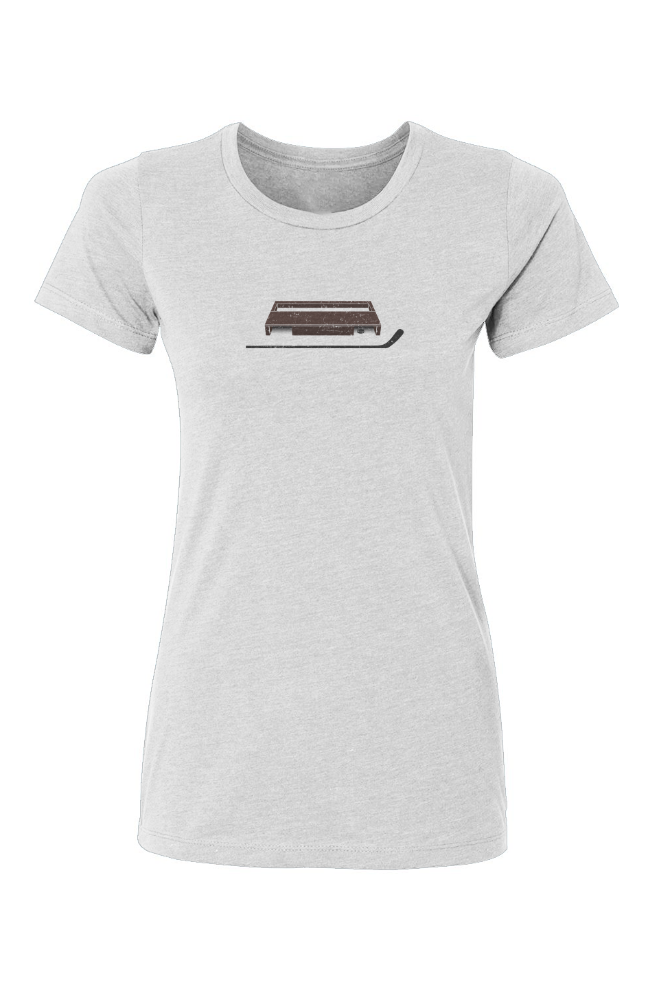 Barn Babe Shinny King Tee White | Barn Garb Hockey Threads