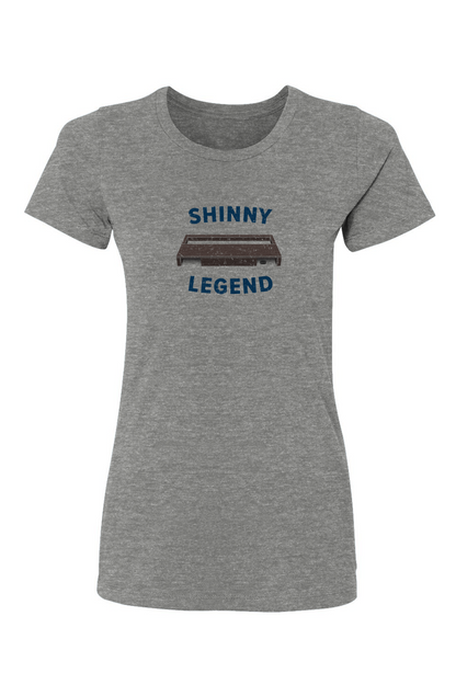 Barn Babe Shinny Legend Goal Tee Grey | Barn Garb Hockey Threads