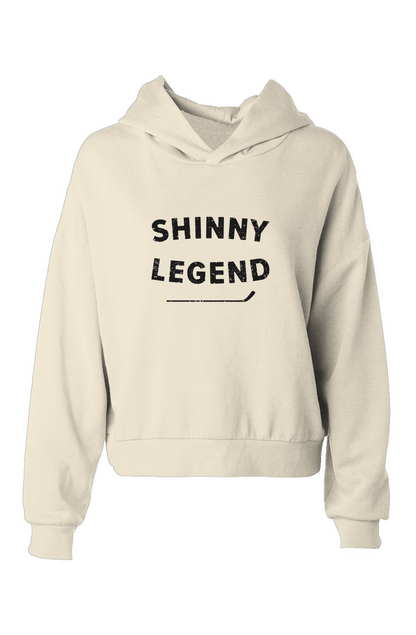 Barn Babe Shinny Legend Hip-Height Hoodie Bone | Barn Garb Hockey Threads