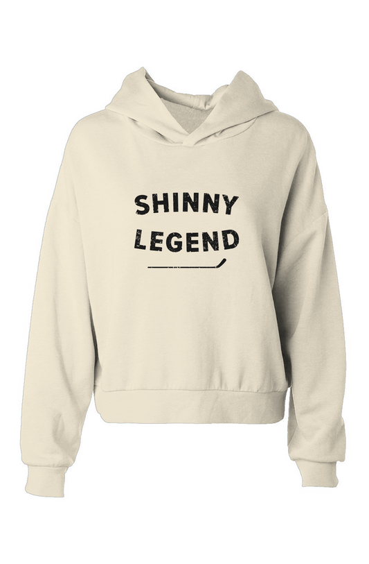 Barn Babe Shinny Legend Hip-Height Hoodie Bone | Barn Garb Hockey Threads