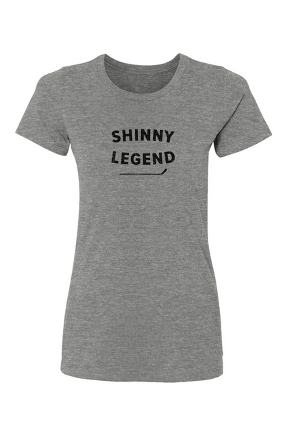Barn Babe Shinny Legend Tee Grey | Barn Garb Hockey Threads