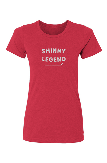 Barn Babe Shinny Legend Tee Red | Barn Garb Hockey Threads