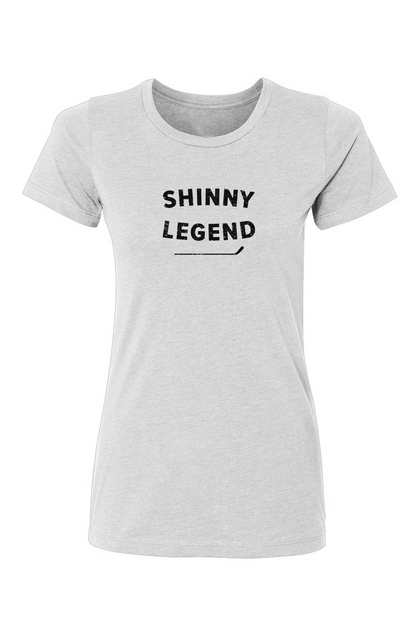 Barn Babe Shinny Legend Tee White | Barn Garb Hockey Threads