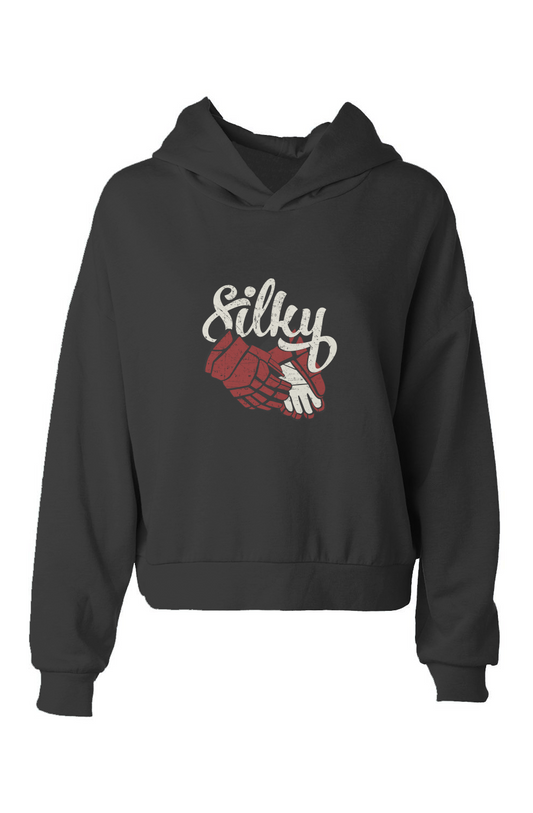Barn Babe Silky Hip-Height Hoodie Black | Barn Garb Hockey Threads
