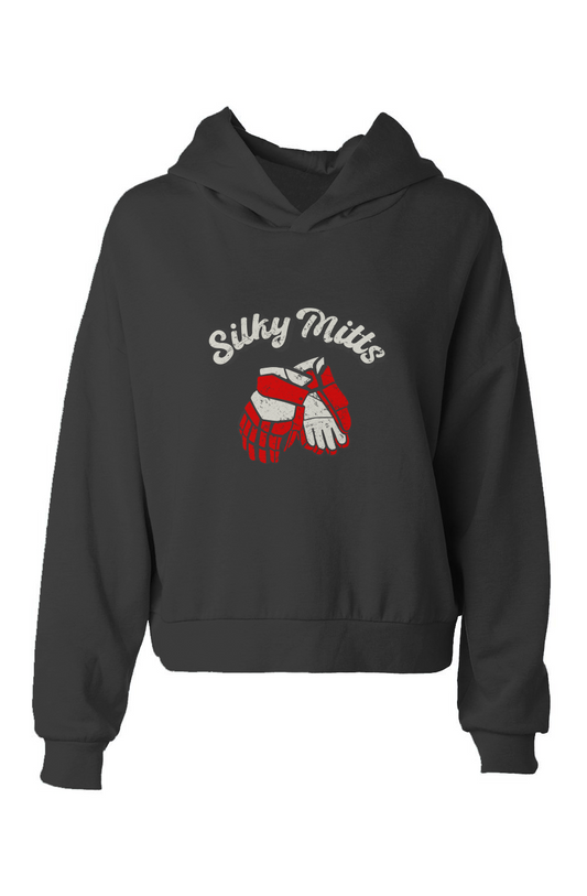 Barn Babe Silky Mitts Hip-Height Hoodie Black | Barn Garb Hockey Threads