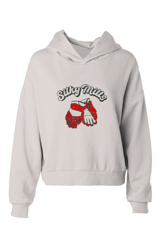 Barn Babe Silky Mitts Hip-Height Hoodie Bone | Barn Garb Hockey Threads
