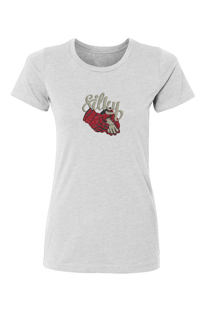 Barn Babe Silky Tee White | Barn Garb Hockey Threads