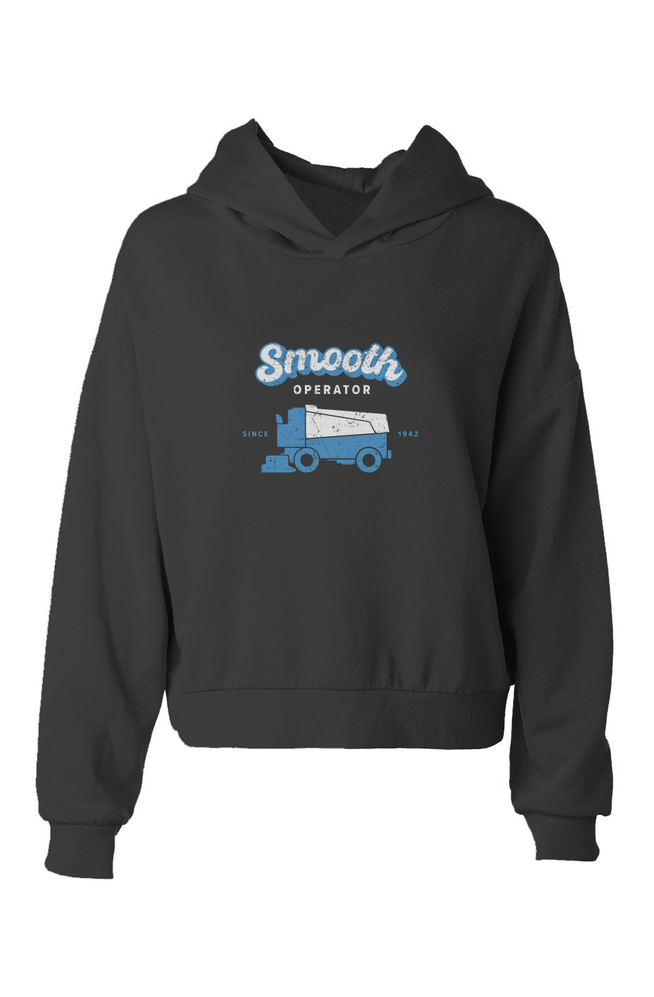 Barn Babe Smooth Operator Hip-Height Hoodie Black | Barn Garb Hockey Threads
