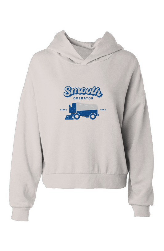 Barn Babe Smooth Operator Hip-Height Hoodie Bone | Barn Garb Hockey Threads