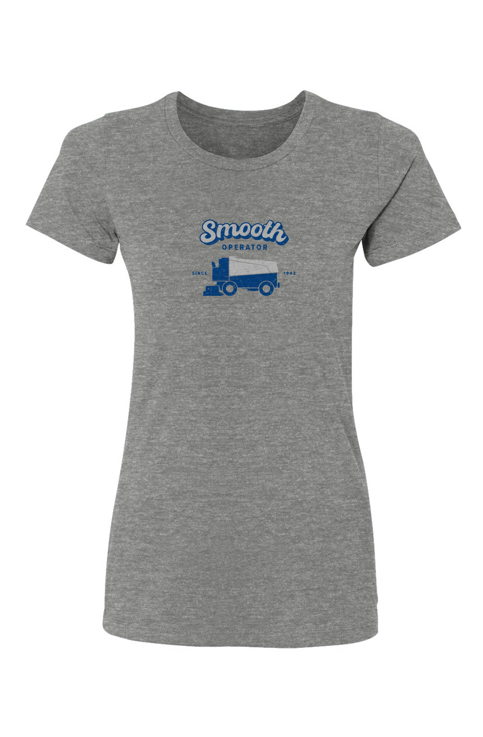 Barn Babe Smooth Operator Tee Grey | Barn Garb Hockey Threads