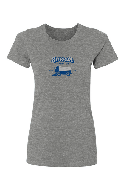 Barn Babe Smooth Operator Tee Grey | Barn Garb Hockey Threads
