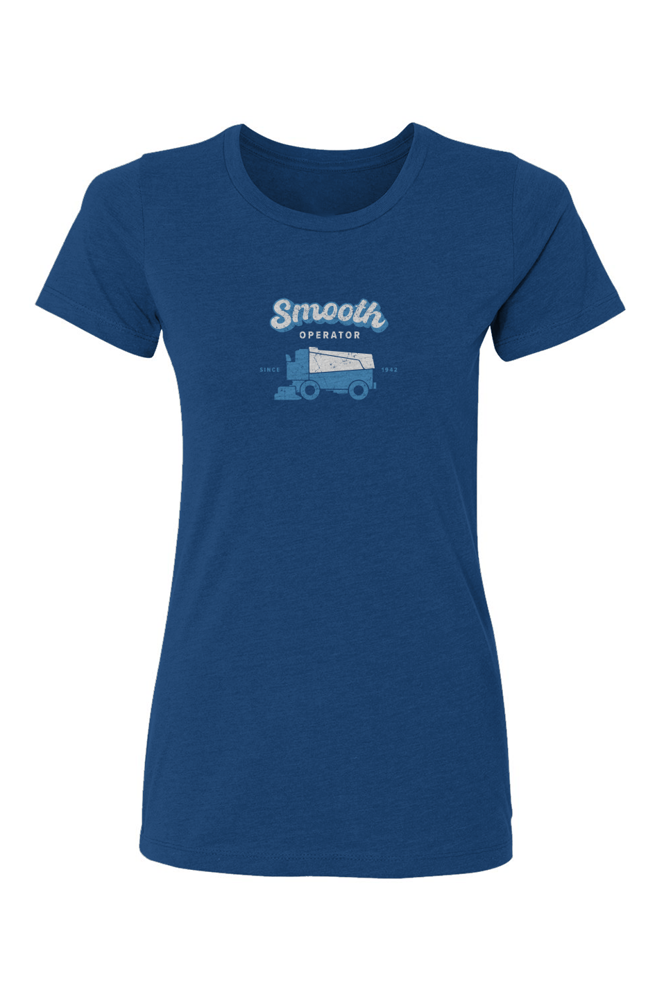 Barn Babe Smooth Operator Tee Royal Blue | Barn Garb Hockey Threads