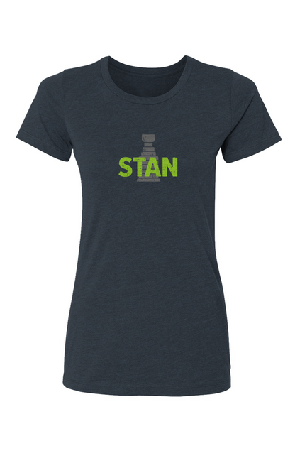 Barn Babe Stan Tee Navy Blue | Barn Garb Hockey Threads