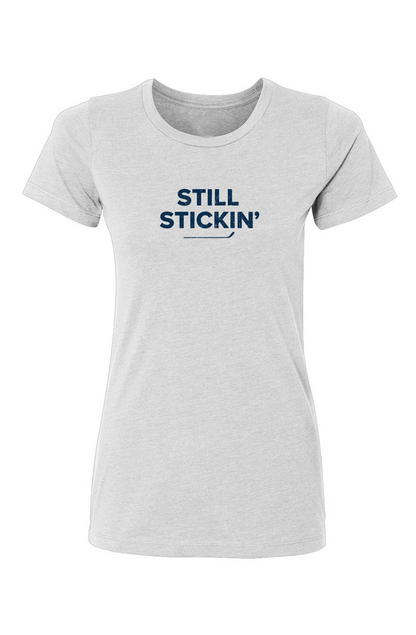 Barn Babe Still Stickin' Tee White | Barn Garb Hockey Threads