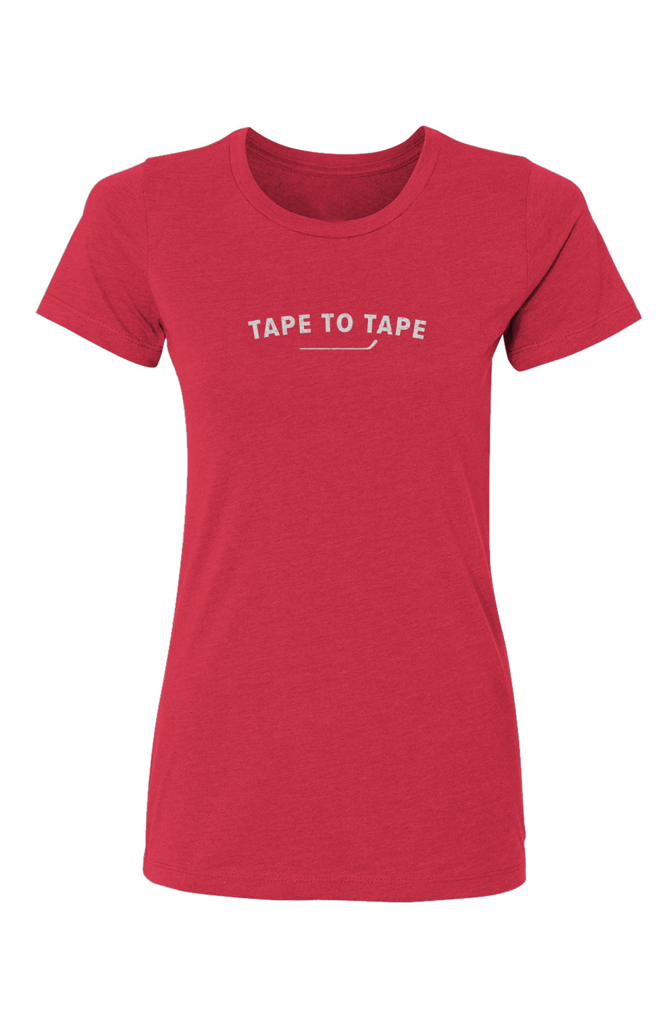 Barn Babe Tape to Tape Tee Red | Barn Garb Hockey Threads
