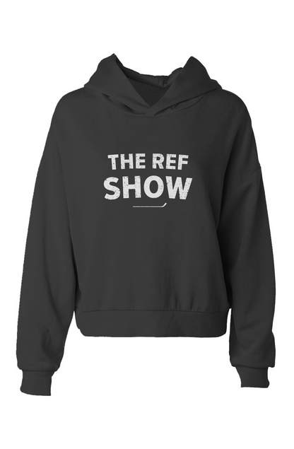 Barn Babe The Ref Show Hip-Height Hoodie Black | Barn Garb Hockey Threads