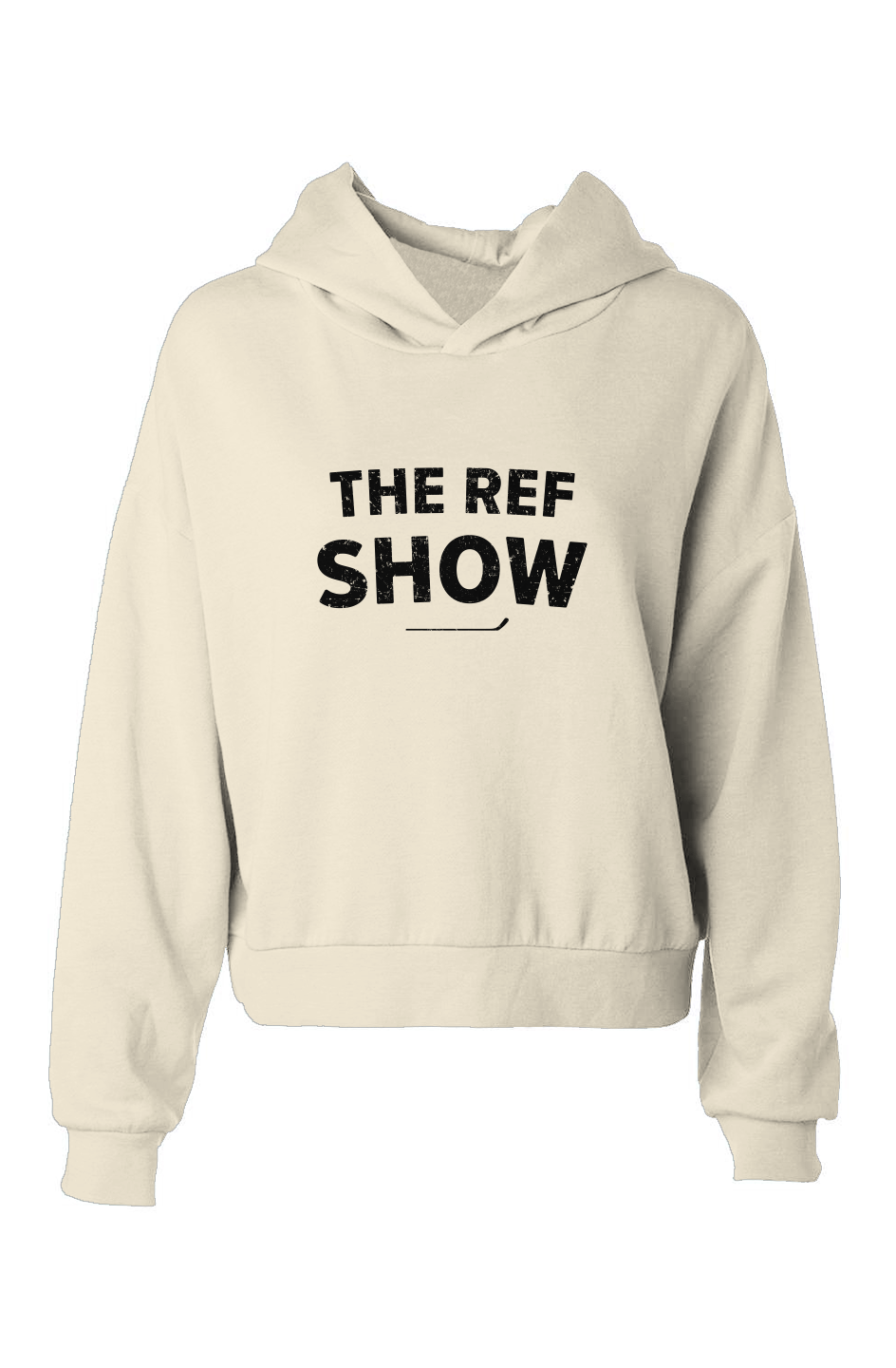 Barn Babe The Ref Show Hip-Height Hoodie Bone | Barn Garb Hockey Threads