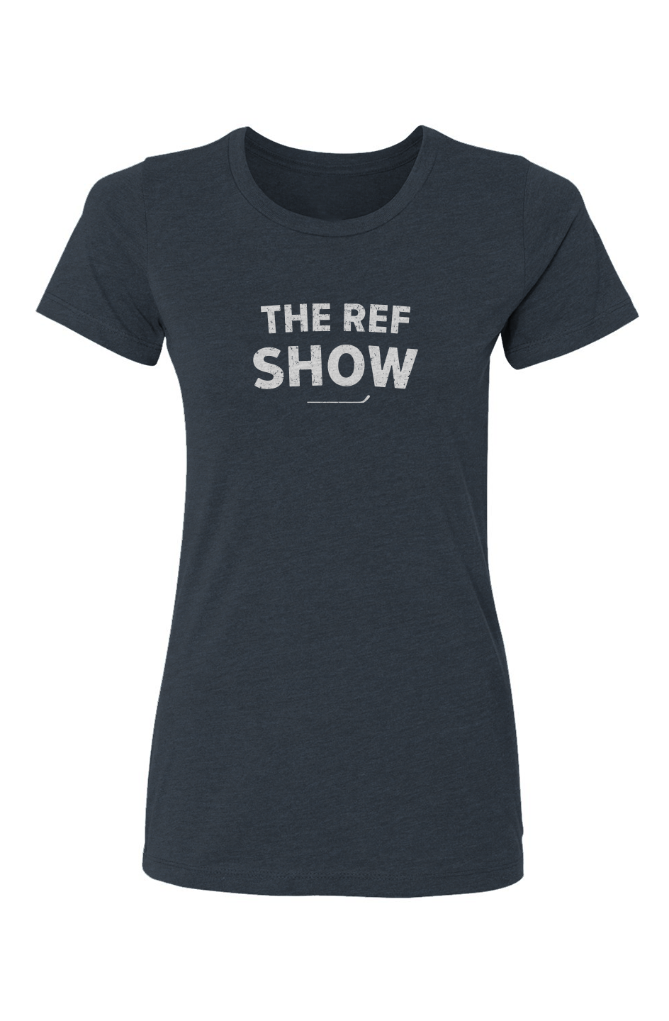 Barn Babe The Ref Show Tee Navy Blue | Barn Garb Hockey Threads