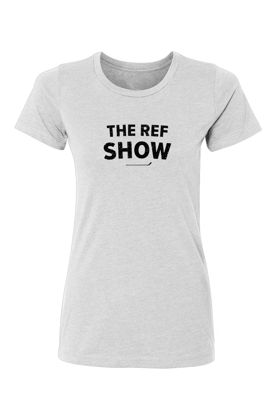 Barn Babe The Ref Show Tee White | Barn Garb Hockey Threads