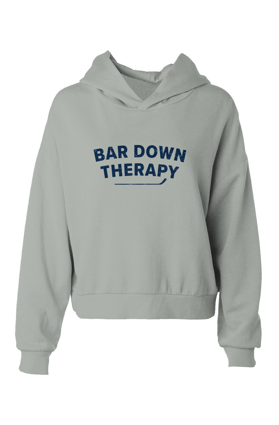 Barn Babe Therapy Hip Height Hoodie Sage | Barn Garb Hockey Threads