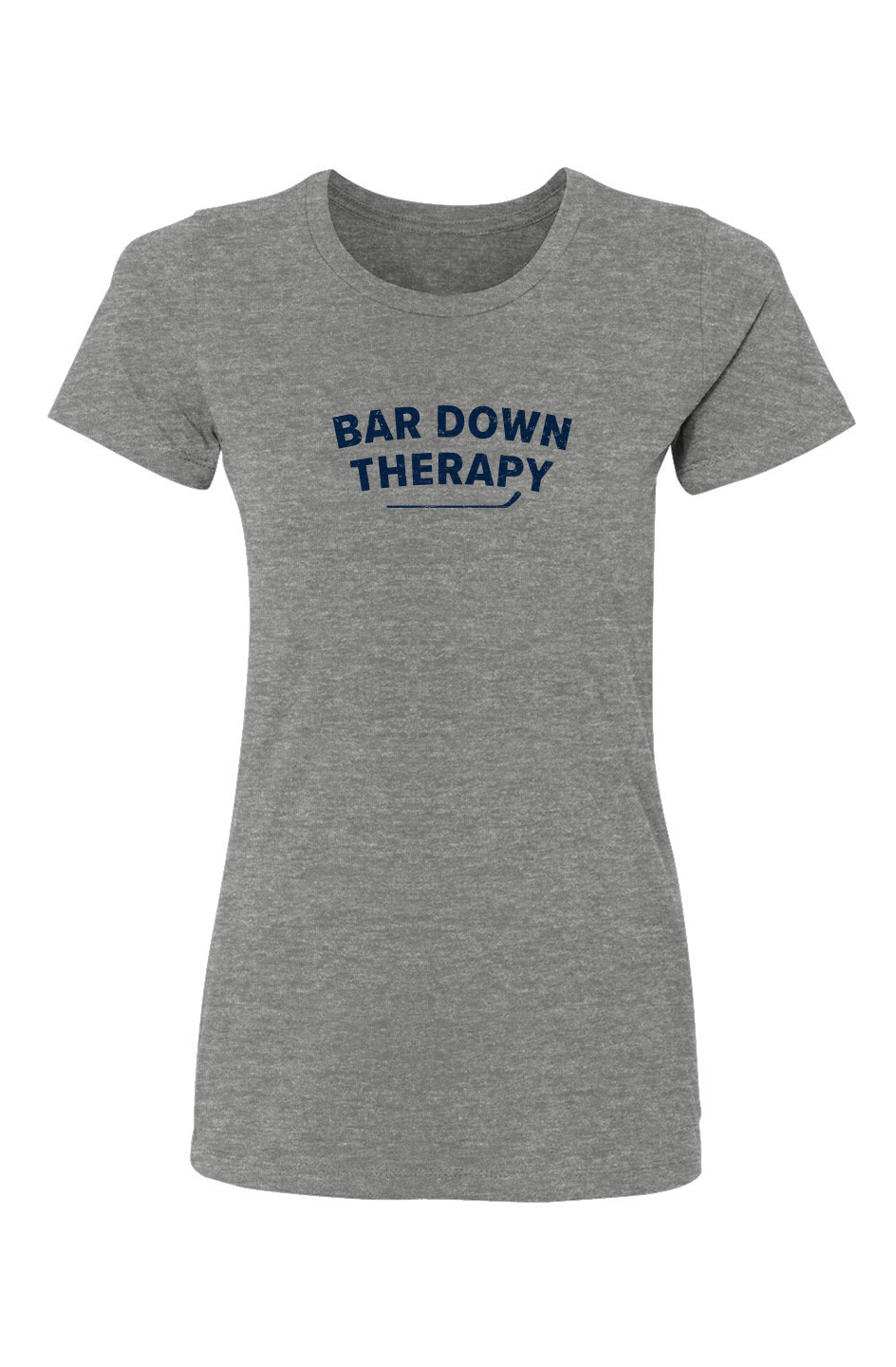 Barn Babe Therapy Tee Grey | Barn Garb Hockey Threads