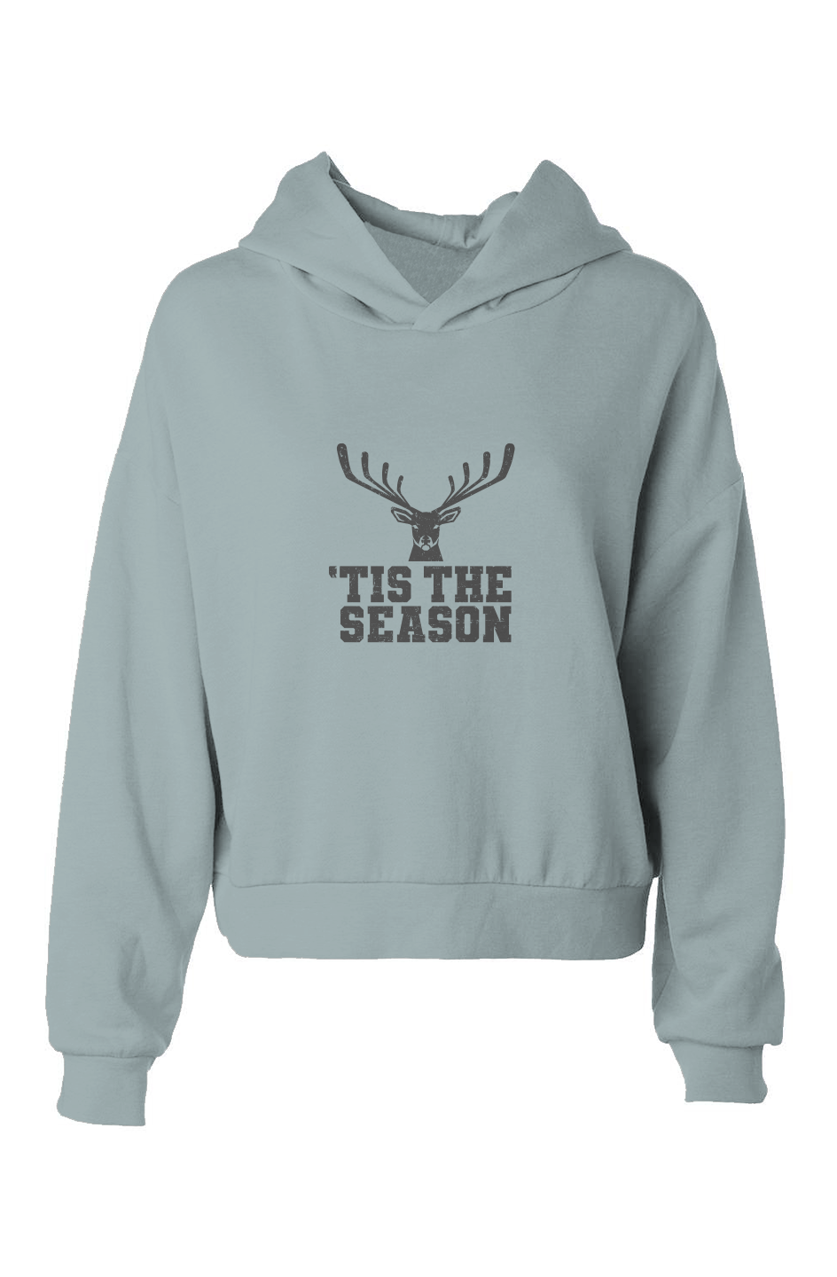 Barn Babe 'Tis the Season Hip-Height Hoodie Sage | Barn Garb Hockey Thread