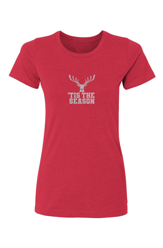 Barn Babe 'Tis the Season Tee Red | Barn Garb Hockey Threads