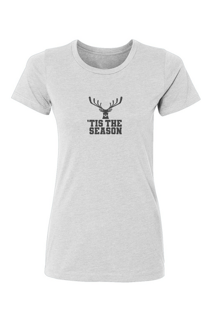 Barn Babe 'Tis the Season Tee White | Barn Garb Hockey Threads