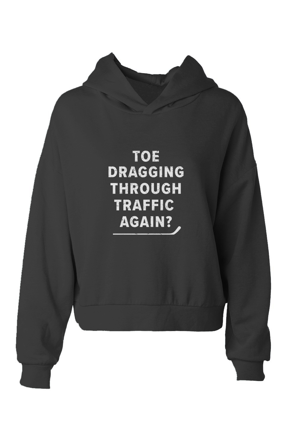 Barn Babe Traffic Hip-Height Hoodie Black | Barn Garb Hockey Threads