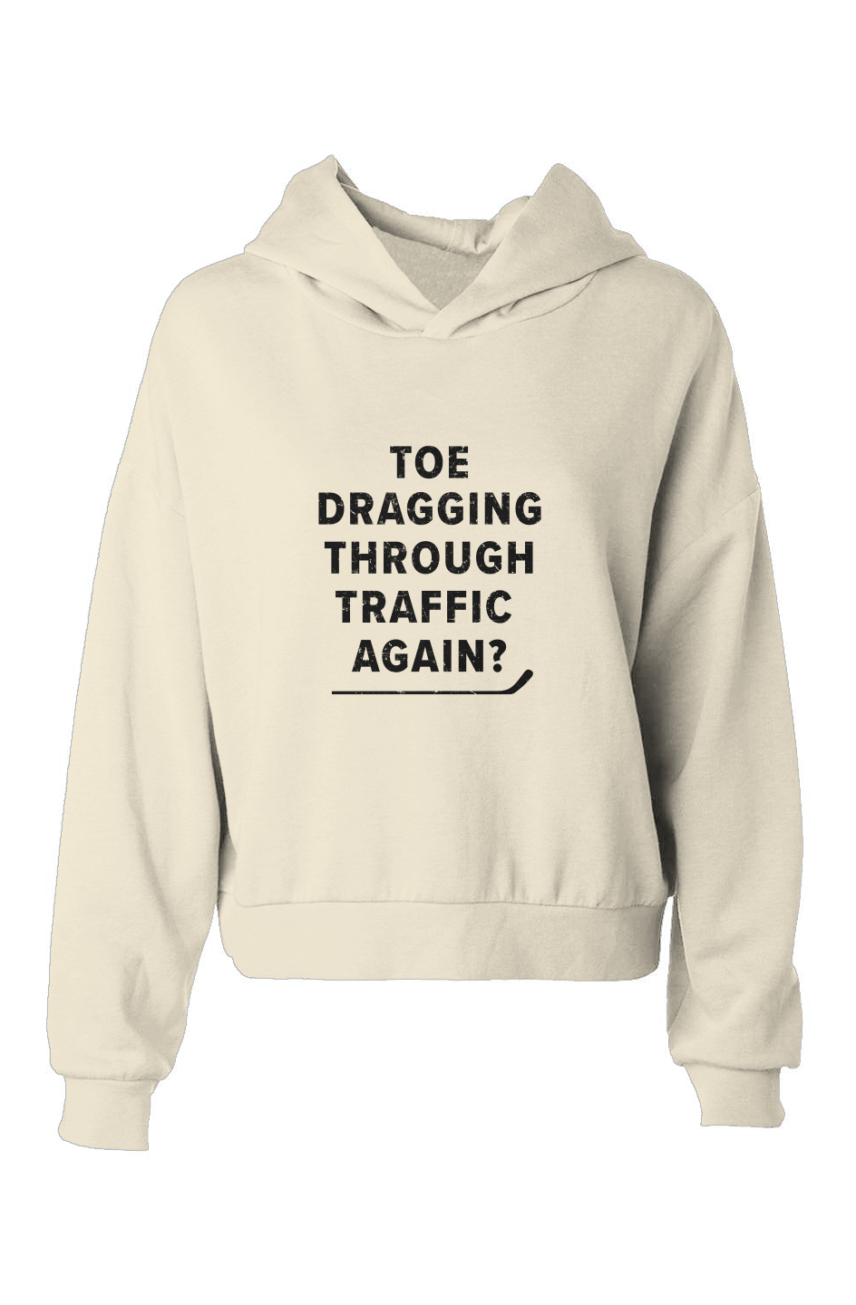 Barn Babe Traffic Hip-Height Hoodie Bone | Barn Garb Hockey Threads