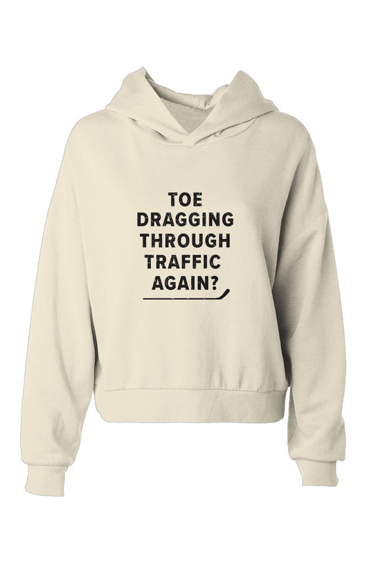 Barn Babe Traffic Hip-Height Hoodie Bone | Barn Garb Hockey Threads