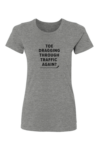 Barn Babe Traffic Tee Grey | Barn Garb Hockey Threads