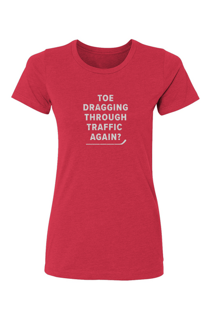 Barn Babe Traffic Tee Red | Barn Garb Hockey Threads