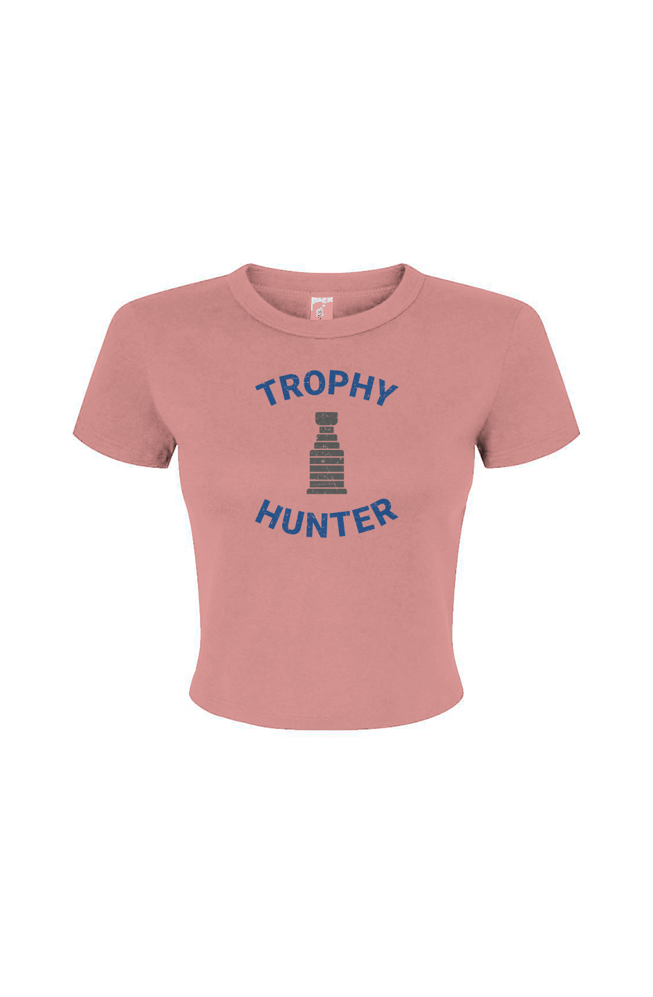 Barn Babe Trophy Hunter Baby Tee Pink | Barn Garb Hockey Threads