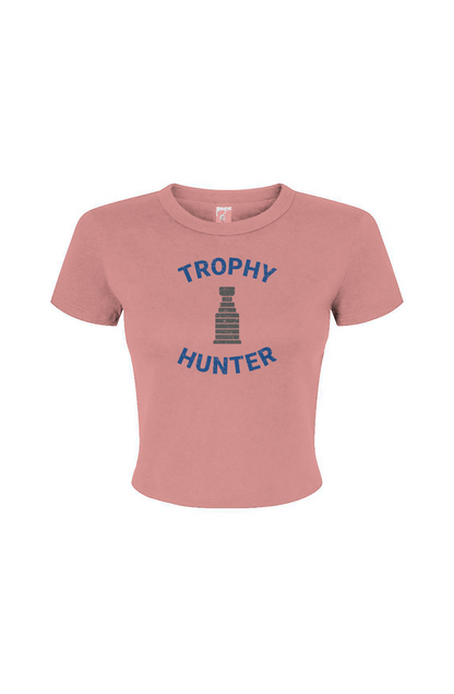 Barn Babe Trophy Hunter Baby Tee Pink | Barn Garb Hockey Threads